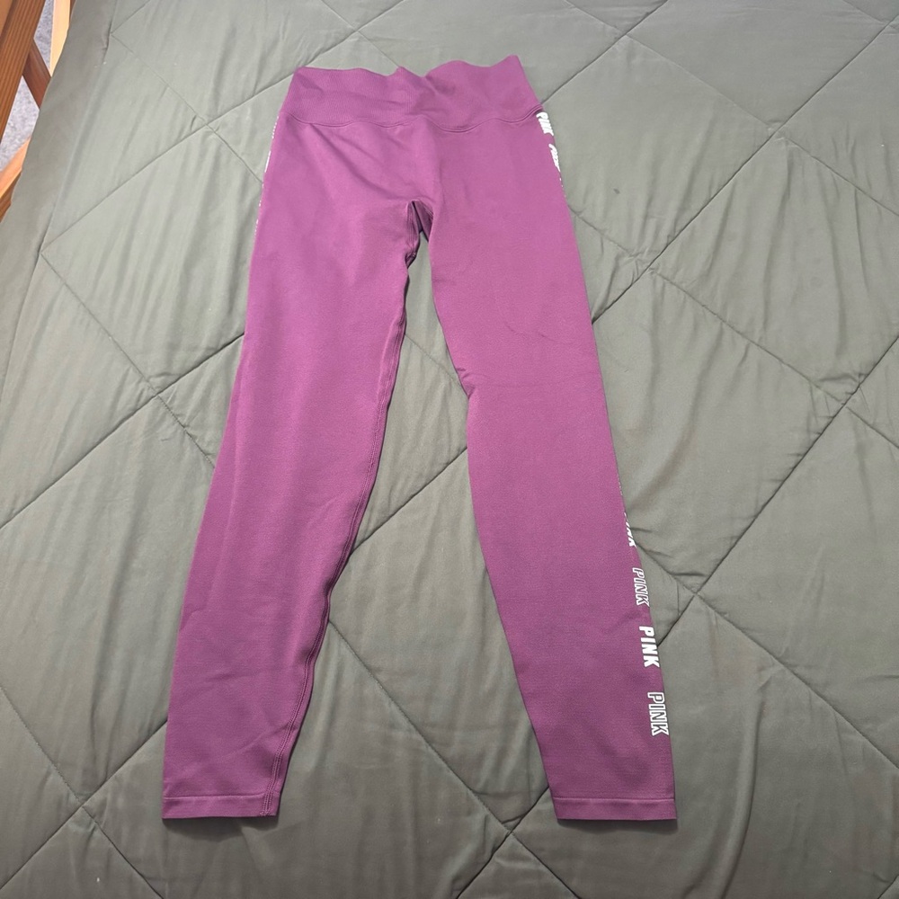 Pink Active Athletic Leggings Size S